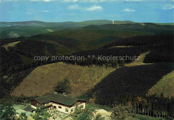 Bad Sachsa Osterode Harz Fliegeraufnahme mit Hotel Berghof Ravensberg