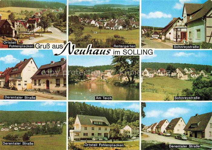 Neuhaus Solling Fohlenplacken Reitergarten Sohnreystrasse Derentaler Strasse Am