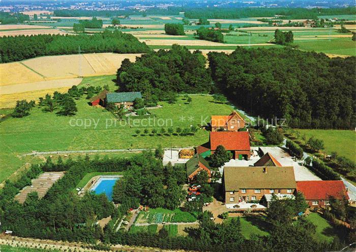 Wadersloh Warendorf NRW Haus Waldfrieden Pension Duffe Fliegeraufnahme