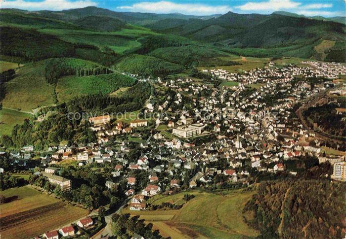 Laasphe BAD LAASPHE NRW Fliegeraufnahme