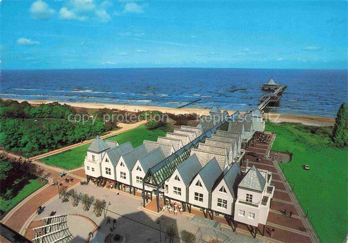 HERINGSDORF  Ostseebad Usedom Seebruecke Fliegeraufnahme