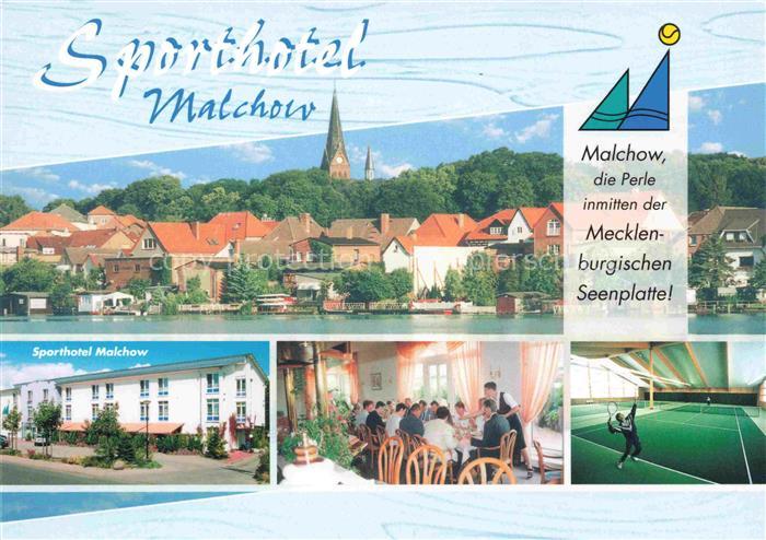 Malchow Panorama Sporthotel Malchow Gaststaette Tennishalle