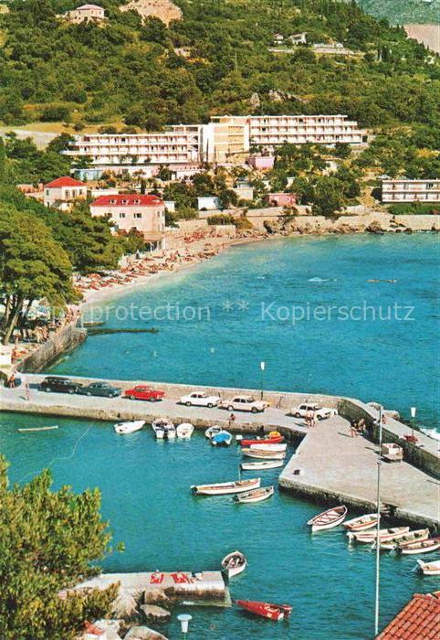 Mlini Dubrovnik Ragusa Croatia Fliegeraufnahme