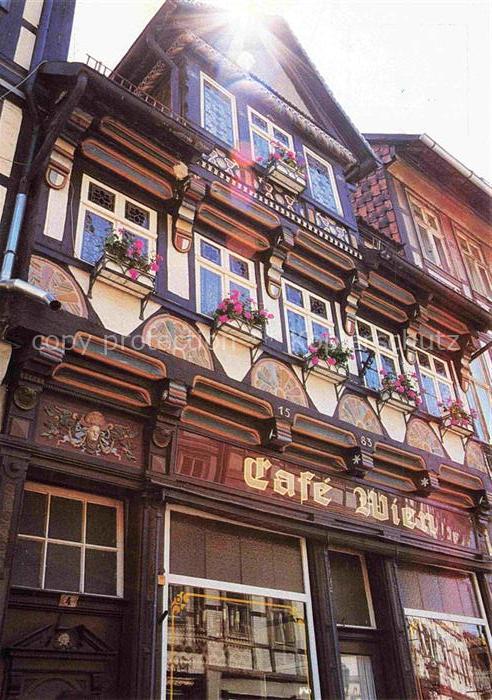 Wernigerode Harz Cafe Wien in der Breiten Strasse