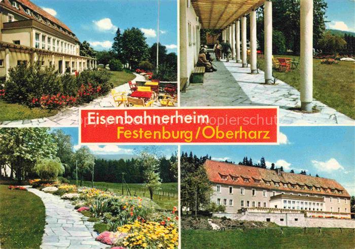 Festenburg Clausthal-Zellerfeld Oberharz Eisenbahnerheim Park Arkaden