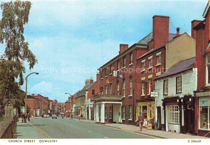 Oswestry Shropshire UK Church Street