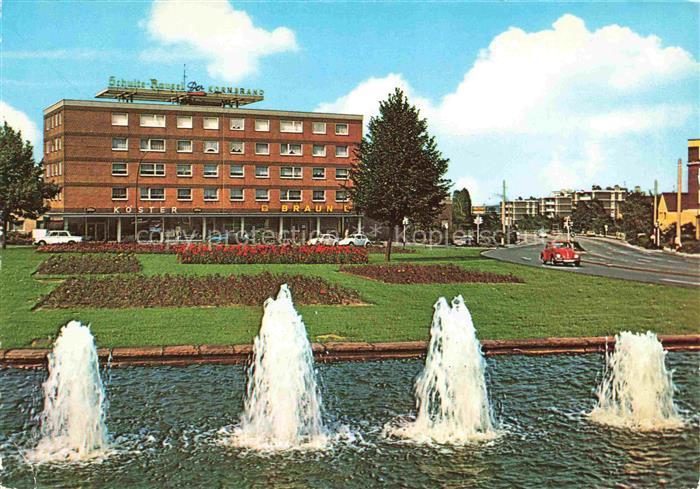 Castrop-Rauxel Engelsburg Platz Wasserspiele