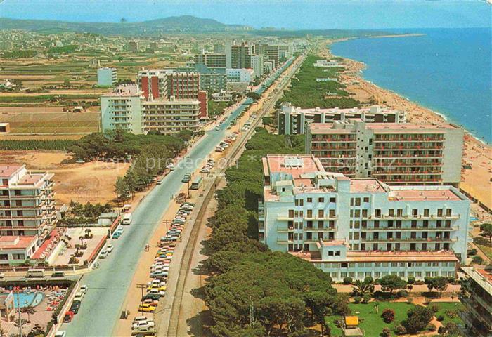 Malgrat-de-Mar Cataluna ES Fliegeraufnahme