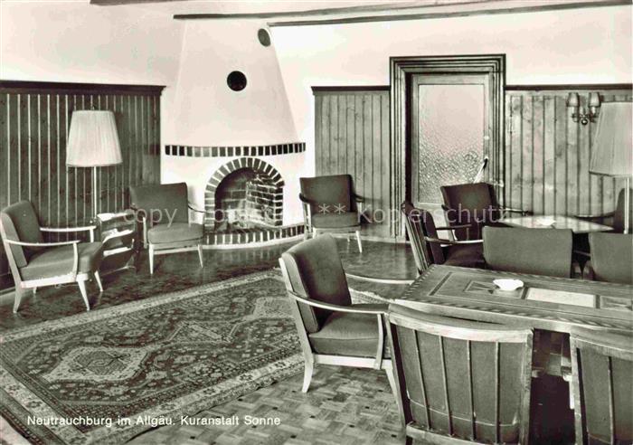 Neutrauchburg Isny Allgaeu Bayern Kuranstalt Sonne Gastraum