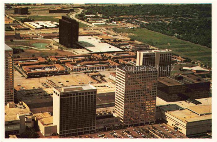 HOUSTON  Texas USA The Galleria Houston Oaks Hotel Fliegeraufnahme