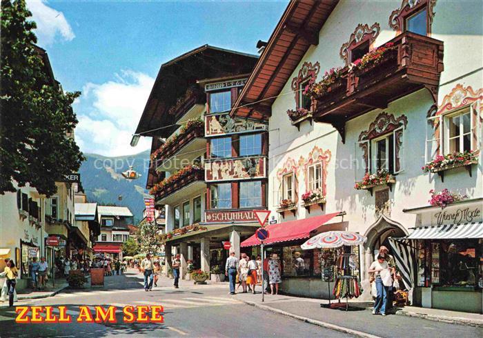 Zell See AT Bergstadt Ortsmotiv