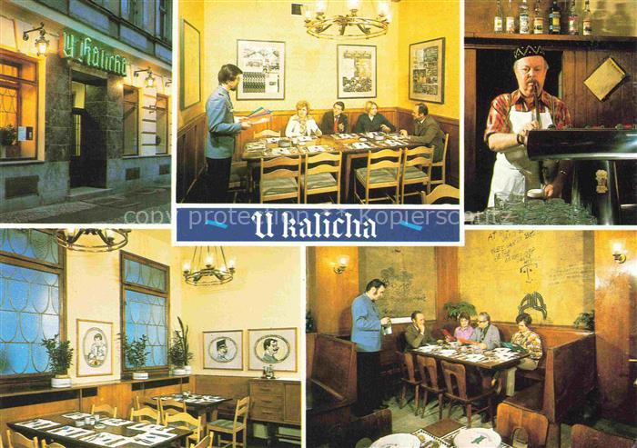 PRAHA Prag Prahy Prague Restaurace U Kalicha Details