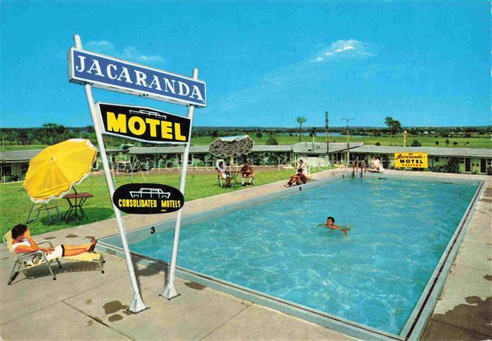 Grafton  UK Jacaranda Motel Pool