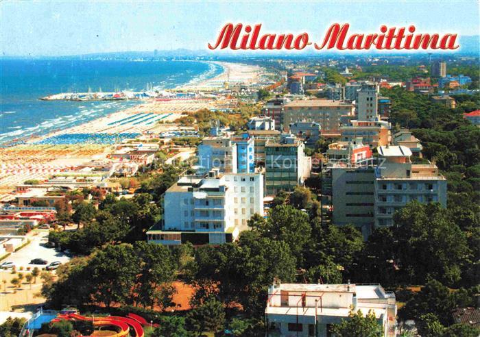 MILANO MARITTIMA Emilia-Romagna IT Fliegeraufnahme