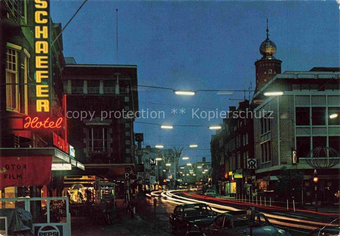 NIJMEGEN Nymegen Gelderland NL City bij avond