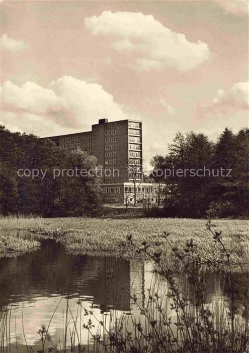 Grosshansdorf Stormarn Schleswig-Holstein LVA Krankenhaus Teich