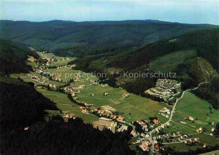Buhlbach Obertal Baiersbronn BW Fliegeraufnahme