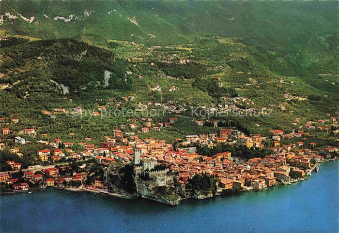 Malcesine Lago di Garda Fliegeraufnahme