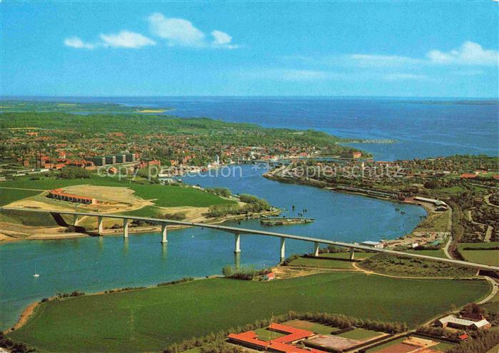 Sonderborg DK Alssund Fliegeraufnahme