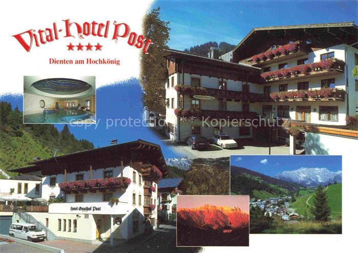 Dienten Hochkoenig Pinzgau-Pongau AT Vital Hotel Post Hallenbad Panorama
