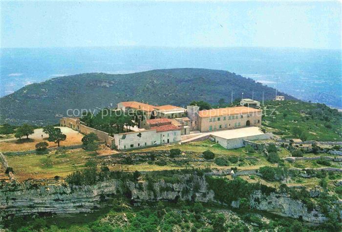 Randa Mallorca ES Santuario de Ntra Sra de Cura Fliegeraufnahme