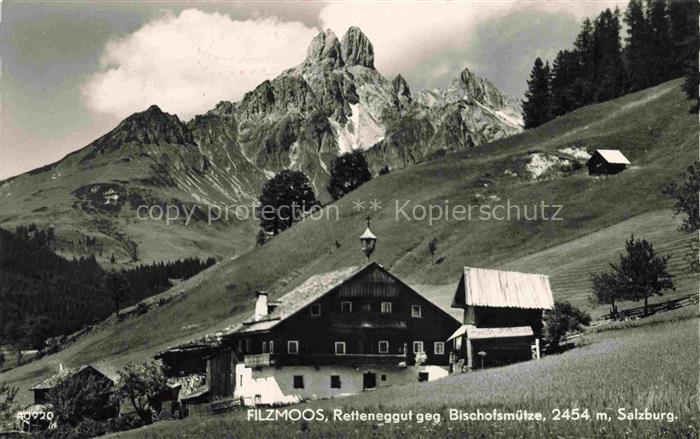 Filzmoos Pinzgau-Pongau AT Retteneggut mit Bischofsmuetze
