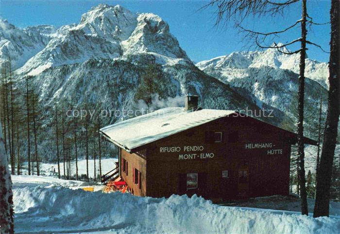 Sexten Sesto Suedtirol IT Rifugio Mont Elmo Drei Schuster Spitze