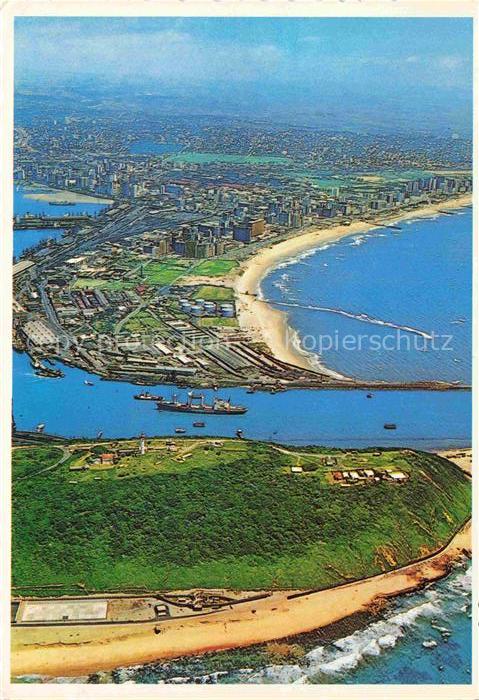 DURBAN  Southafrica RSA Aerial view of the famous Bluff