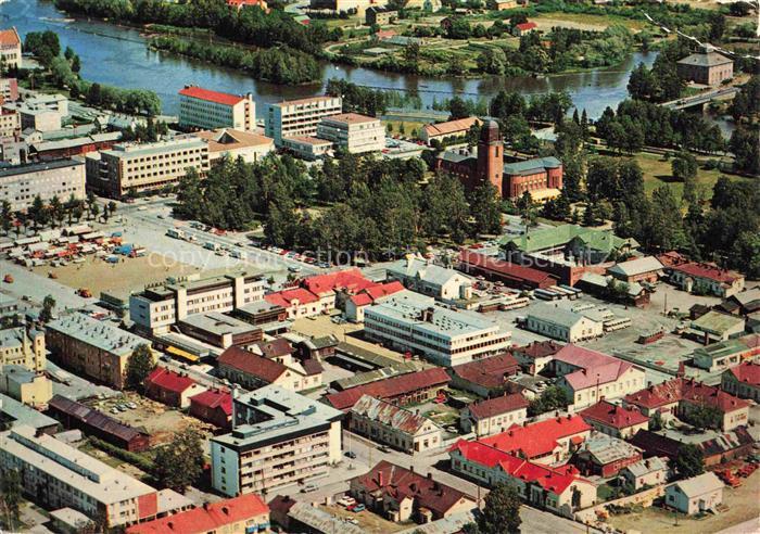 Joensuu Suomi Fliegeraufnahme