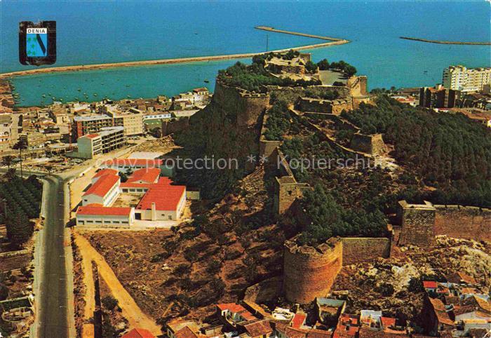 Denia Costa Blanca ES Fliegeraufnahme