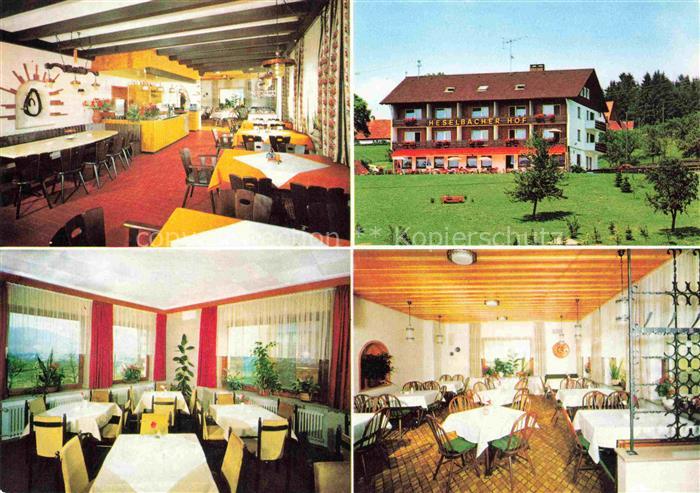 Klosterreichenbach Baiersbronn BW Hotel Heselbacher Hof Gastraeume Park