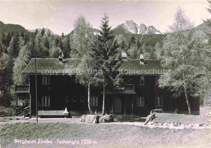 Tschengla Vorarlberg AT Bergheim Zimba