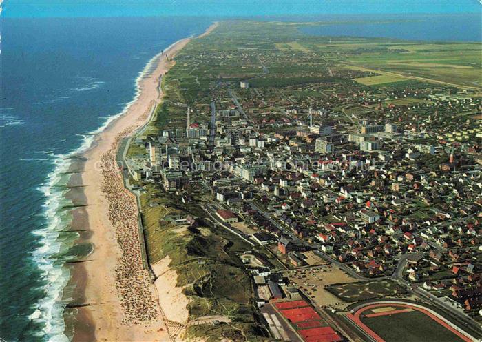 WESTERLAND Sylt Fliegeraufnahme