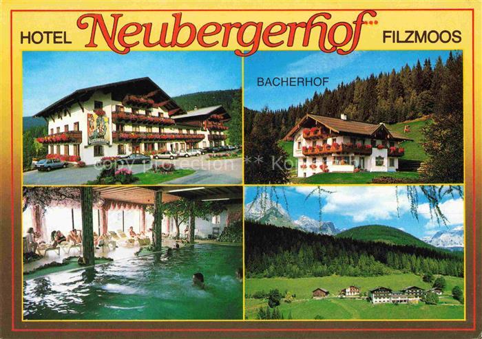 Filzmoos Pinzgau-Pongau AT Hotel Neubergerhof Bacherhof Hallenbd Panorama