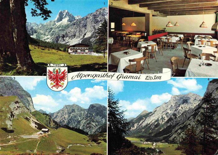 Gramai Gasthaus Gramaialm 1263m Falzthurntal Tirol AT Alpengasthof Gramai Gastra