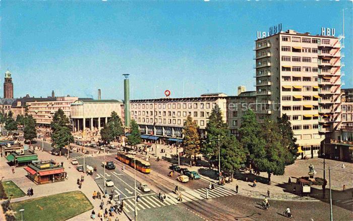 ROTTERDAM  NL Coolsingel Boulevard Strassenbahn