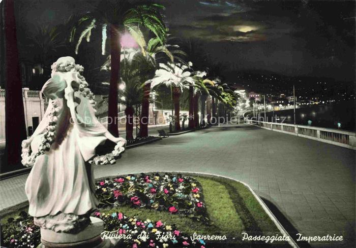 SANREMO San Remo Liguria IT Passeggiata Imperatrice