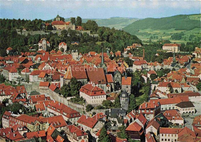 KRONACH  Oberfranken Bayern Feste Rosenberg