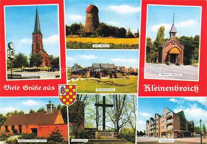 Kleinenbroich Korschenbroich NRW Muehle Kindergarten Kirche Martin Luther Haus