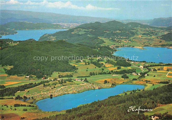 Hafnersee Kaernten AT Keutschachersee Woerthersee