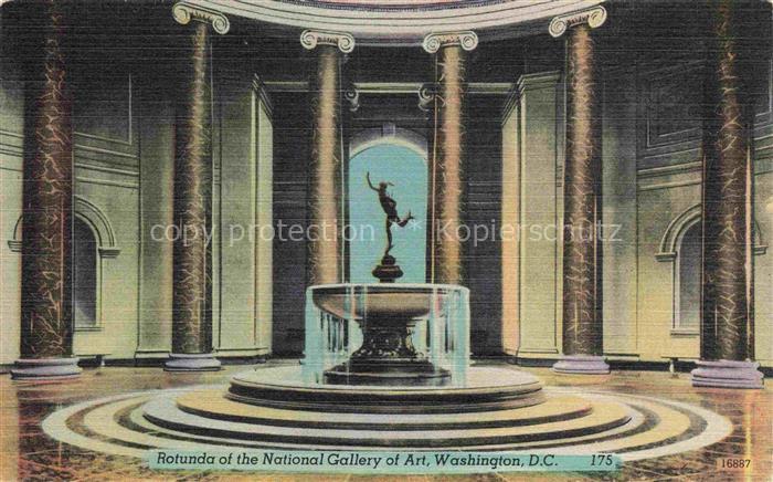 WASHINGTON  DC USA Rotunda of the National Gallery of Art