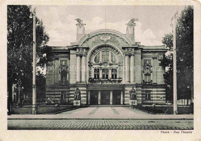 Thorn  Westpreussen TORUN PL Das Theater
