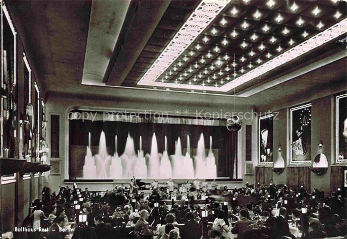 BERLIN  CITY Ballhaus Resi Wasserspiele