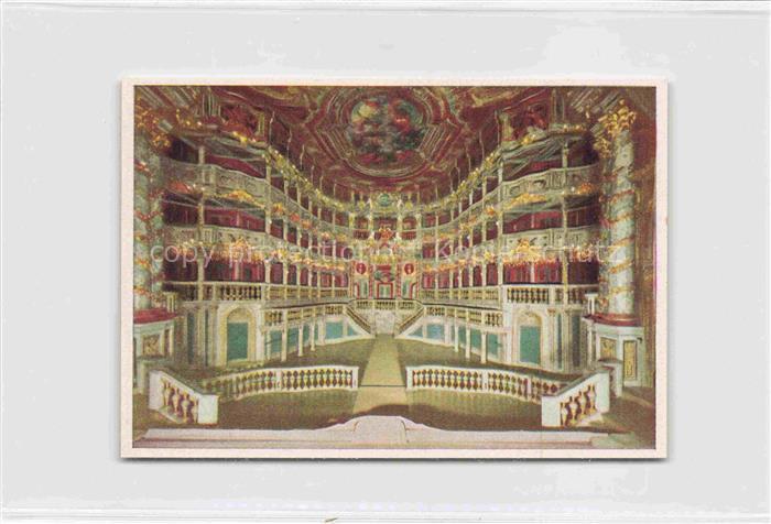 BAYREUTH Bayern Markgraefliches Theater Zuschauerraum Sammelbild 7x10 cm