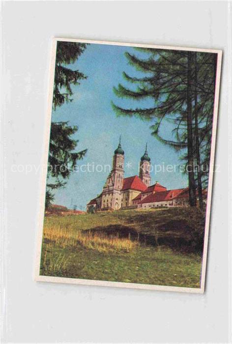 Roggenburg Schwaben Bayern Kloster Roggenburg Sammelbild 7x10 cm