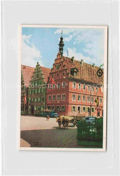 DINKELSBueHL Am Markt Sammelbild 7x10 cm