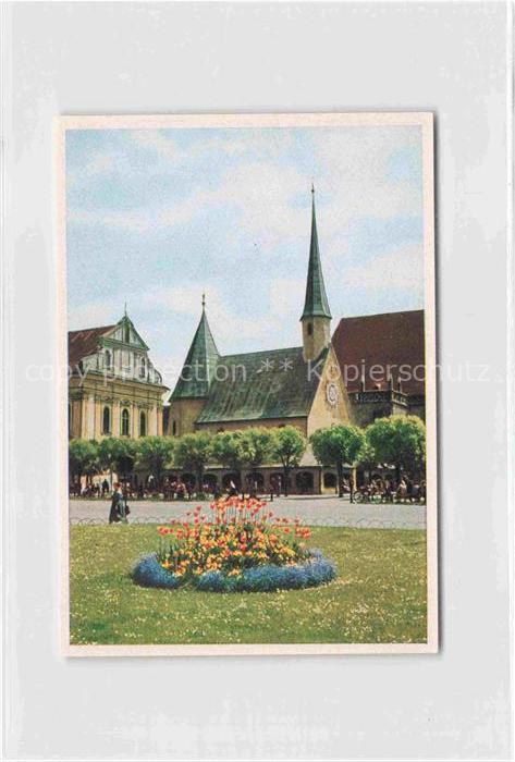 ALToeTTING Bayern Wallfahrtskirche Sammelbild 7x10 cm