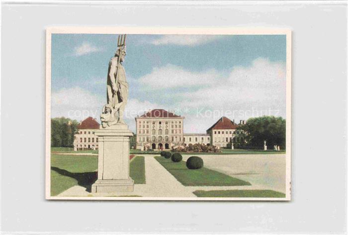 MueNCHEN  Bayern Schloss Nymphenburg Sammelbild 7x10 cm