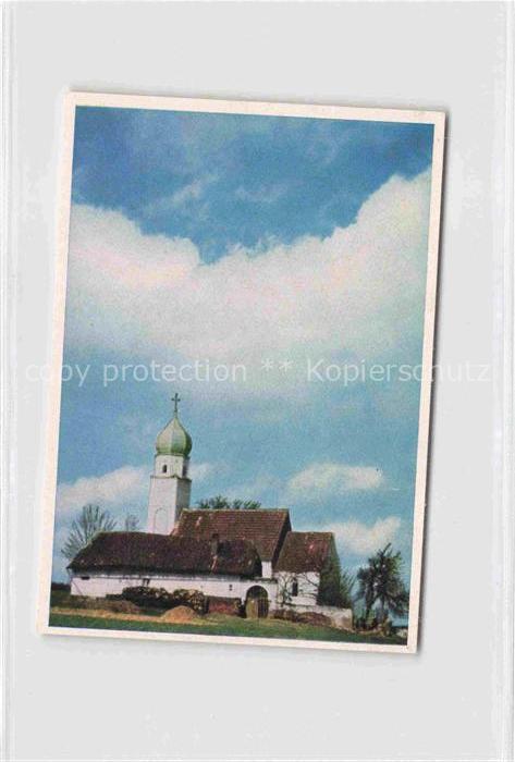 Essenbach Niederbayern Landshut Mooshaeusl und Wallfahrtskapelle