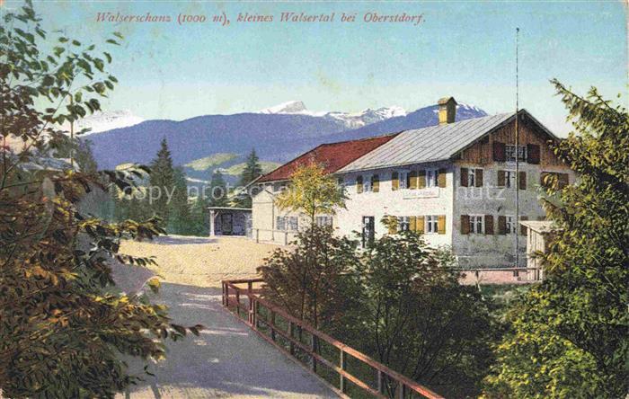 WALSERSCHANZ Walserschanze Kleinwalsertal AT Gasthaus Walserschanze